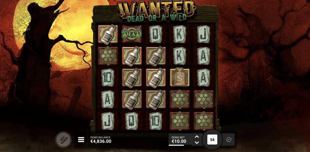 Wanted Dead Or A Wild Slot